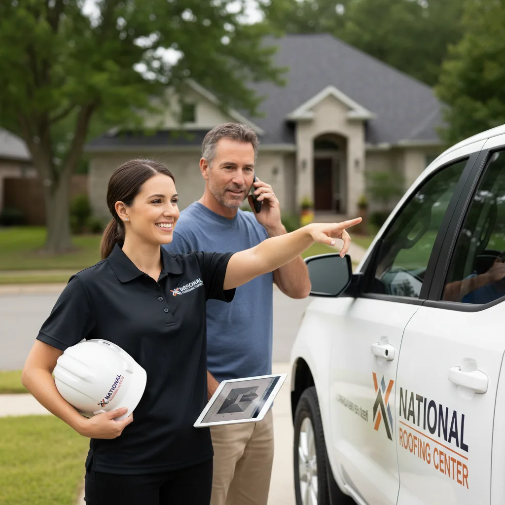 National Roofing Center customer support in Simms